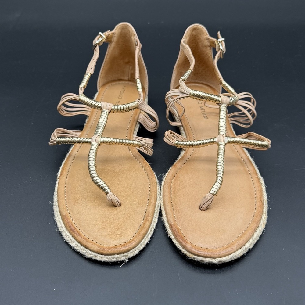 Antonio Melani Women's Sandals Size 9 NWOT Open Toe Slip On Casual Dress Shoes